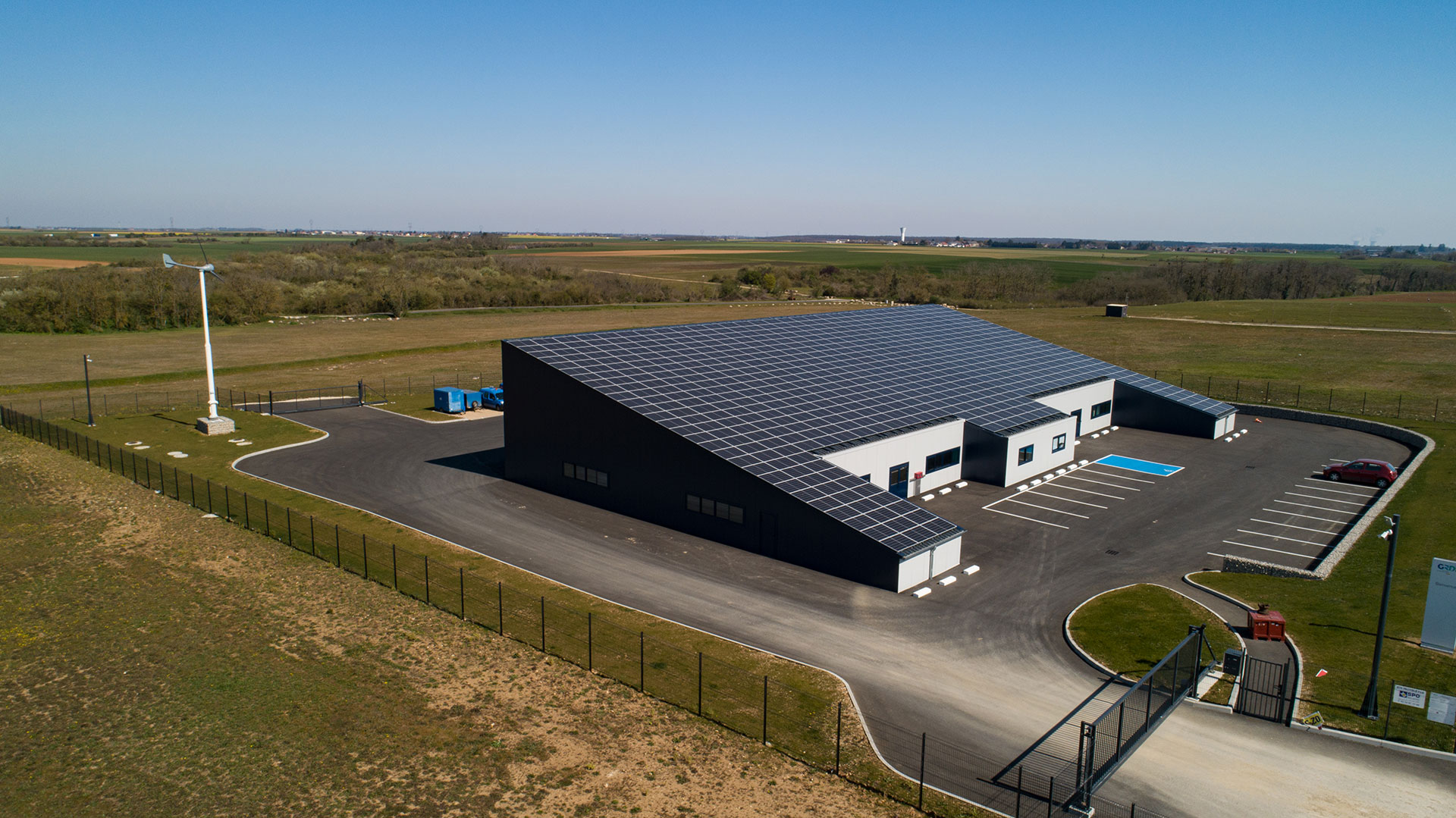 Construction de bâtiment industriel sur Blois