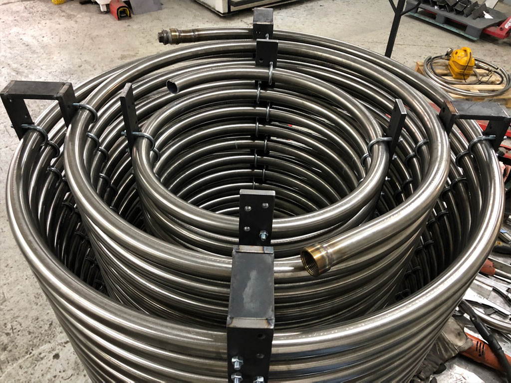 Réalisation d'un échangeur thermique