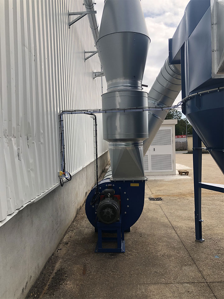 Centrale d'Aspiration Ventilateur