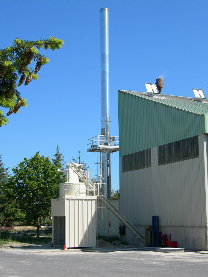 Vernou redler et cheminée