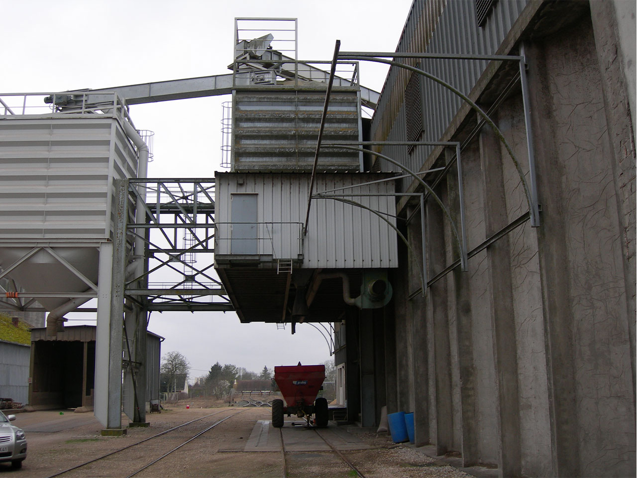 Silos chargement wagon