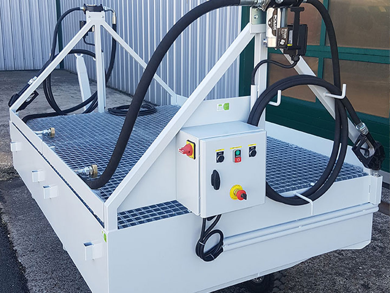 Conception Porte conteneur GRV