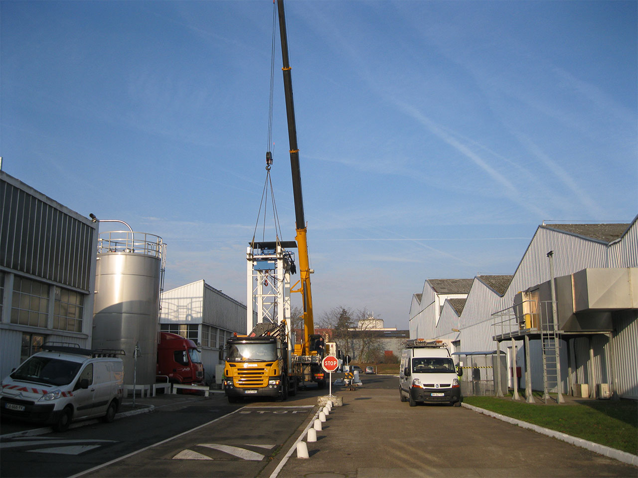 Transfert démantèlement industriel