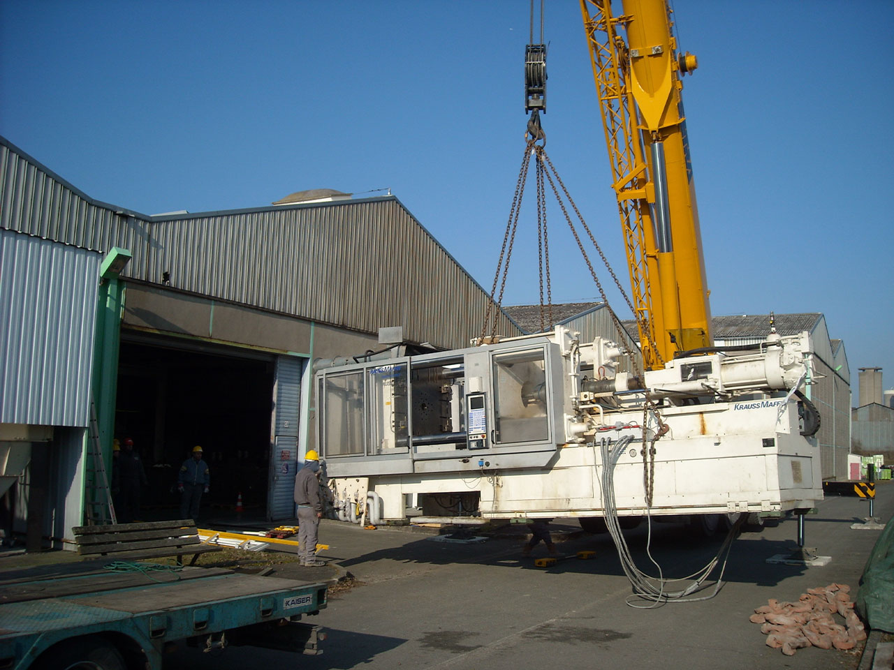 Transfert démantèlement industriel