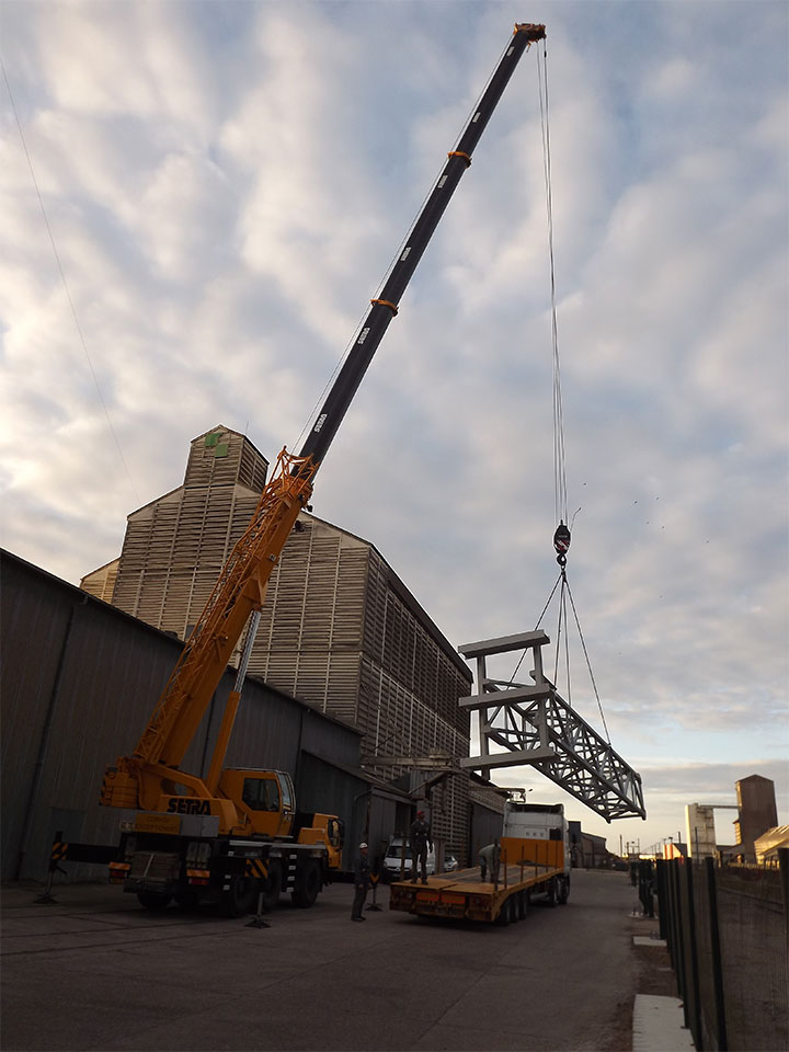 Transfert démantèlement industriel