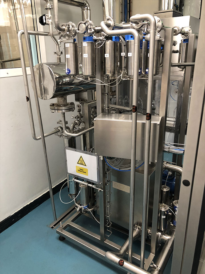 Tuyauterie inox sous pression